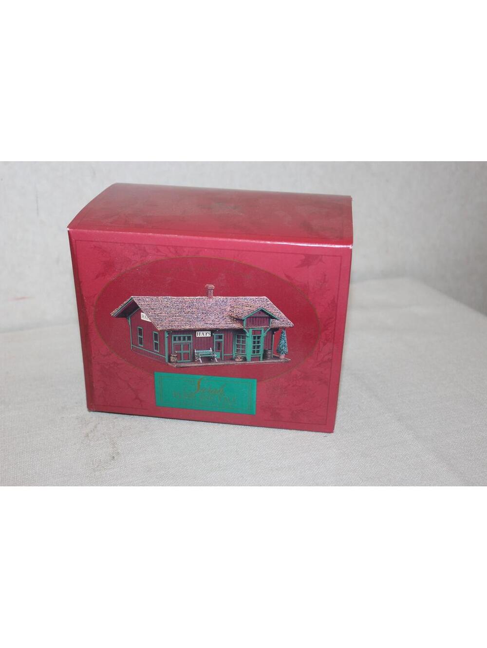 Vintage New Hallmark Sarah Plain and Tall Hays Train Station Figurine - Picture 2 of 2